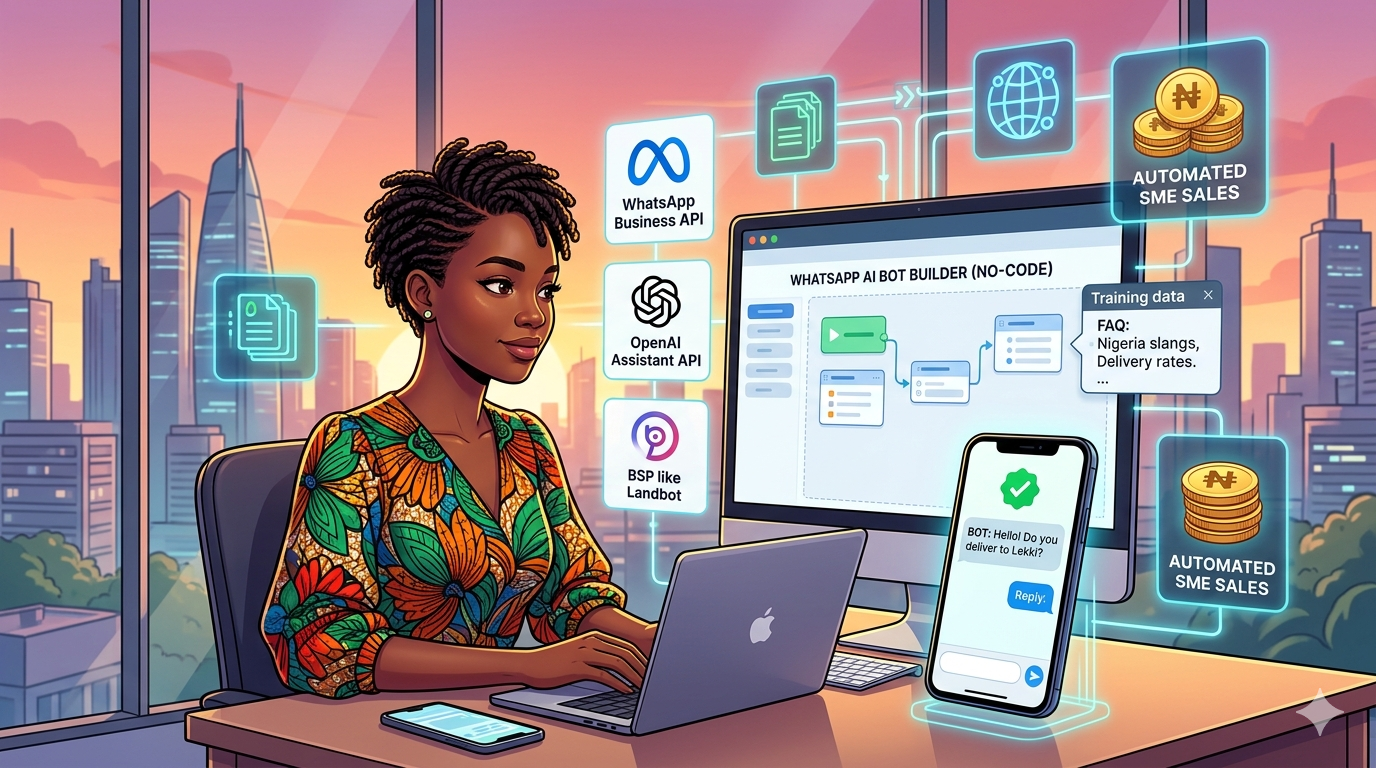 How to Build a WhatsApp AI Bot for Your Nigerian SME (No-Code Guide).