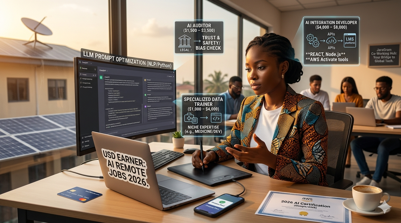 How to Land USD-Earning AI Remote Roles from Nigeria: The 2026 Career Roadmap