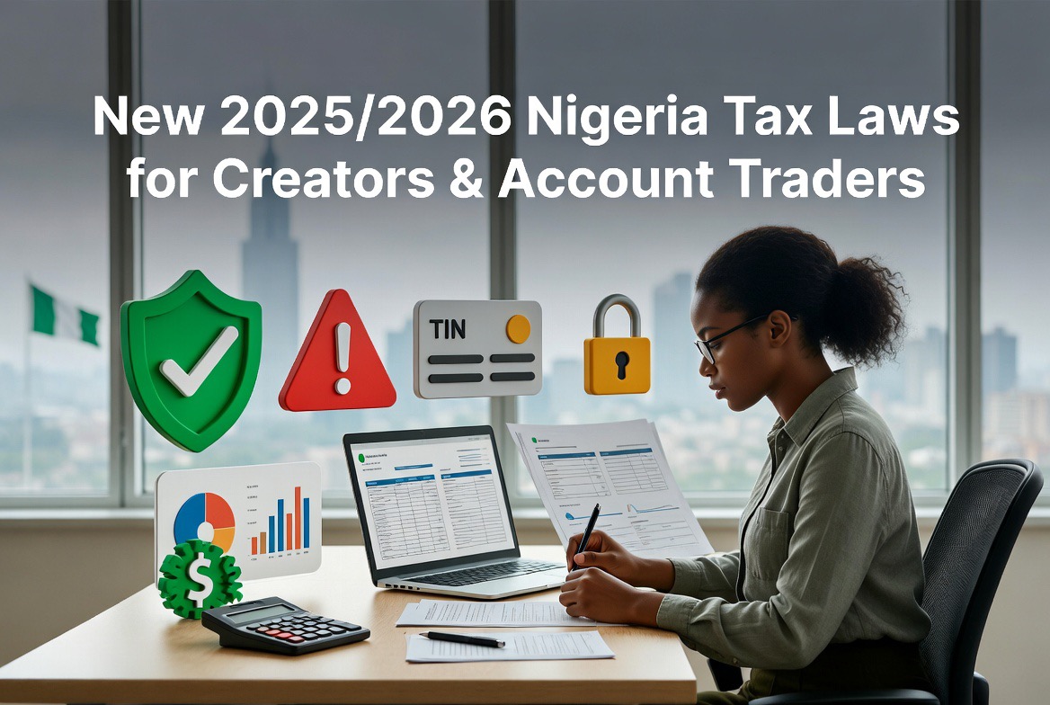 New 2025/2026 Nigeria Tax Laws: What Creators & Account Traders Must Know Before Buying or Selling Social Media Accounts