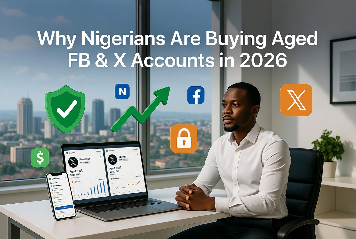 Why Nigerian Businesses & Creators Are Quietly Buying Aged Facebook & X (Twitter) Accounts in 2026