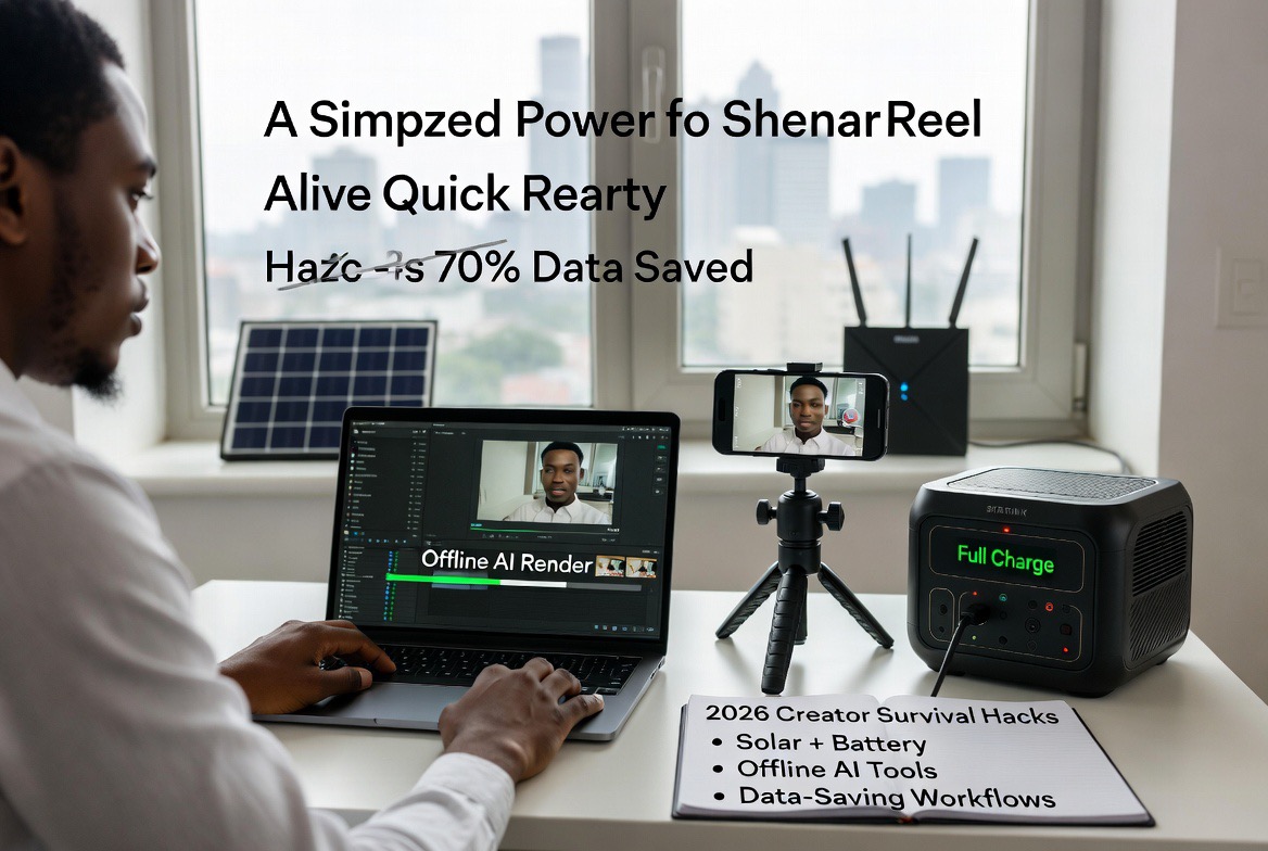 Power Outages & Data Costs Killing Your Content: Survival Guide for Nigerian Creators 2026