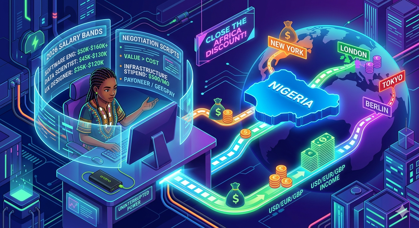 Global Remote Salaries for Nigerians 2026: Realistic Rates & How to Negotiate Them