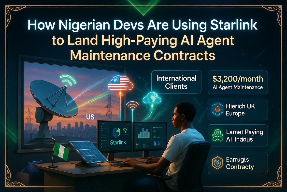 How Nigerian Devs Are Using Starlink to Land High-Paying AI Agent Maintenance Contracts