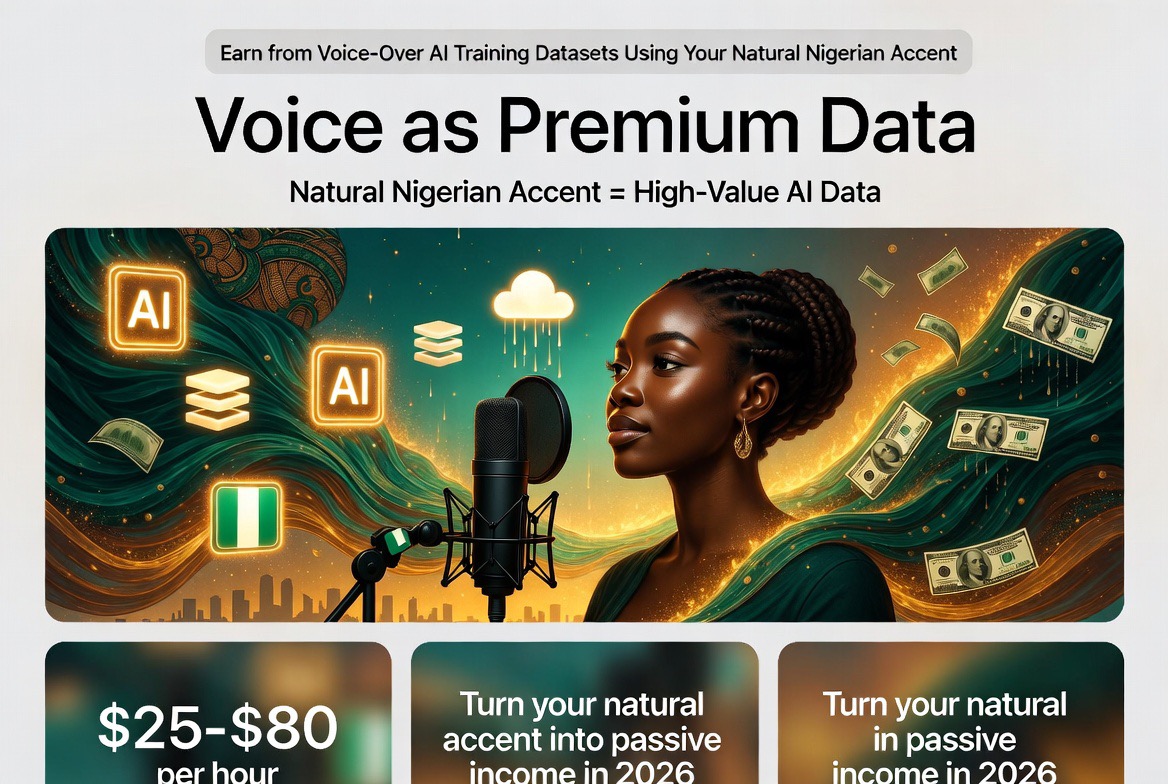 Earn from Voice-Over AI Training Datasets Using Your Natural Nigerian Accent