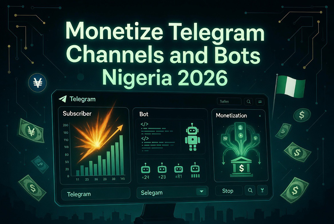Monetize Telegram Channels and Bots Nigeria 2026