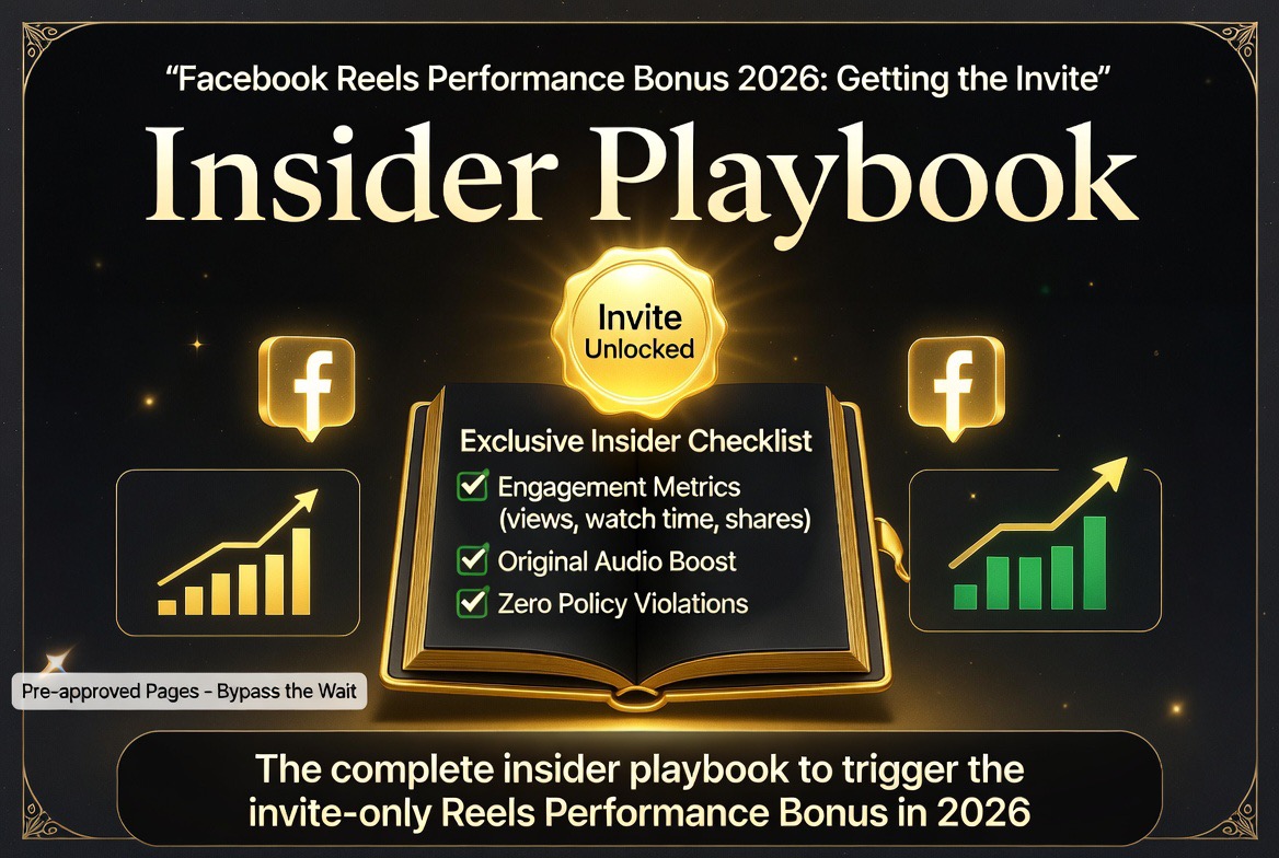 Facebook Reels Performance Bonus 2026: Getting the Invite