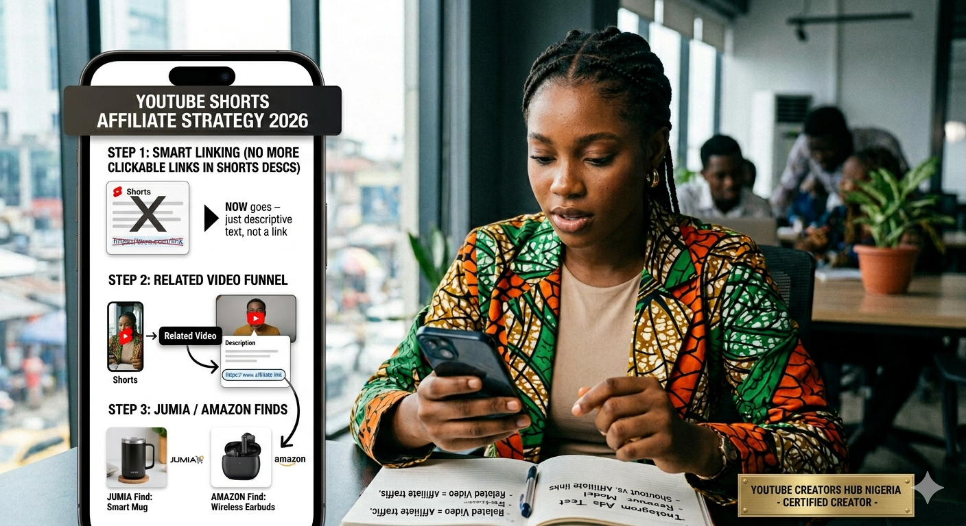 How to Make Money with Jumia/Amazon Affiliate on YouTube Shorts (2026)