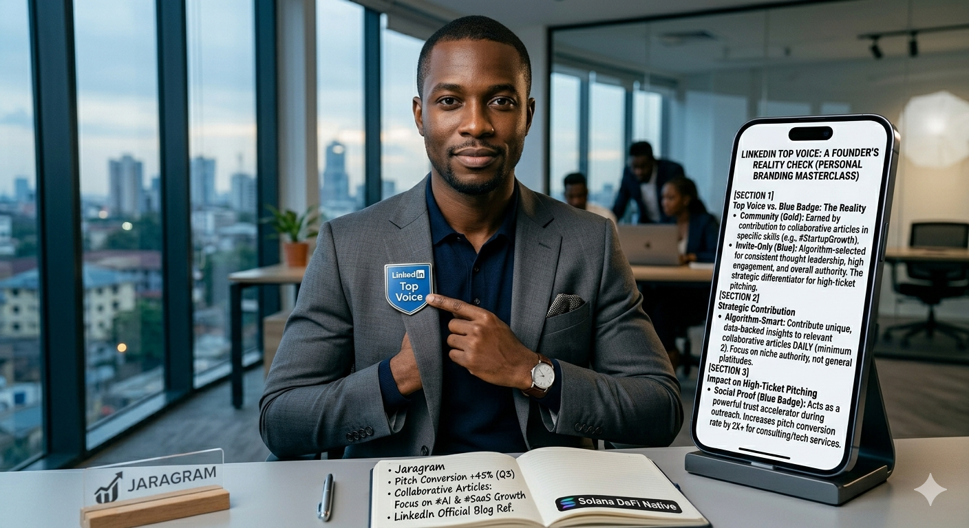 LinkedIn Top Voice for Nigerian Founders: The 2026 Authority Blueprint