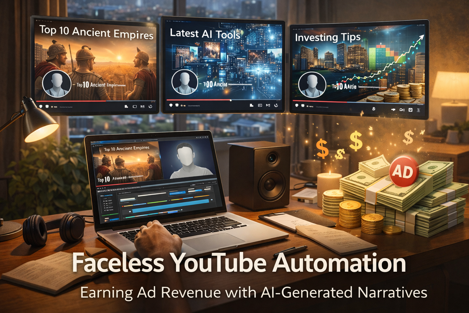 AI-Generated YouTube Success: The 2026 Blueprint for Passive Ad Revenue