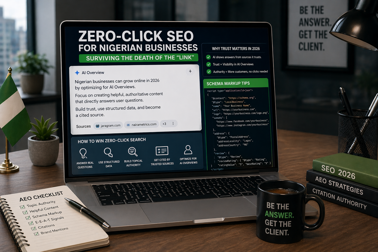 Zero-Click SEO for Nigerian Businesses: Surviving the Death of the Link in 2026
