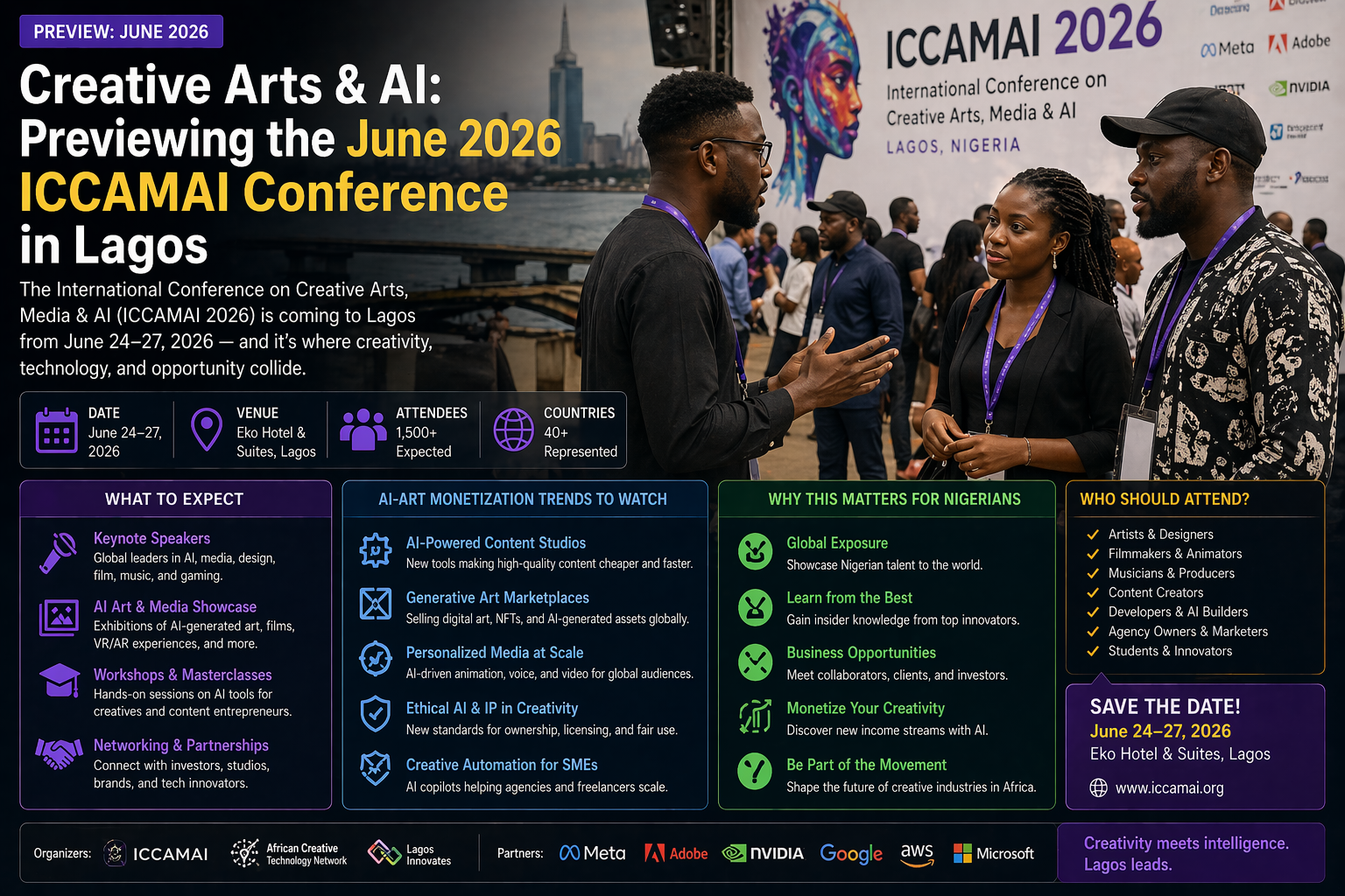 Creative Arts and AI: Previewing the June 2026 ICCAMAI Conference in Lagos