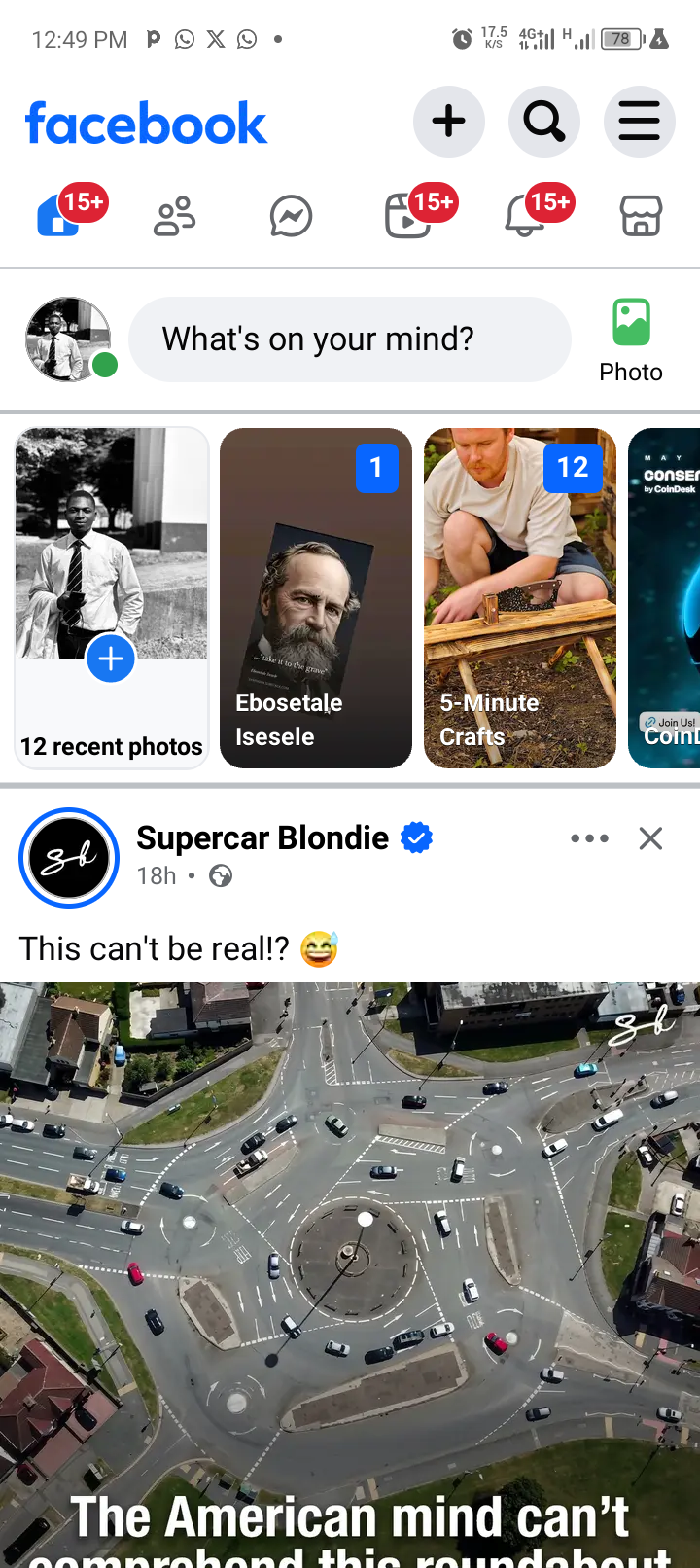 Social Media account screenshot — Shalomz Web 