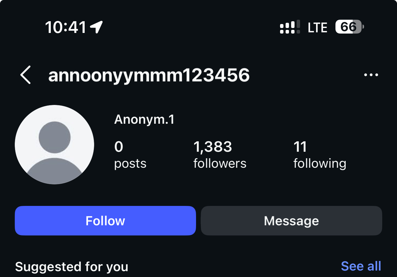 Social Media account screenshot — Ratels logs 