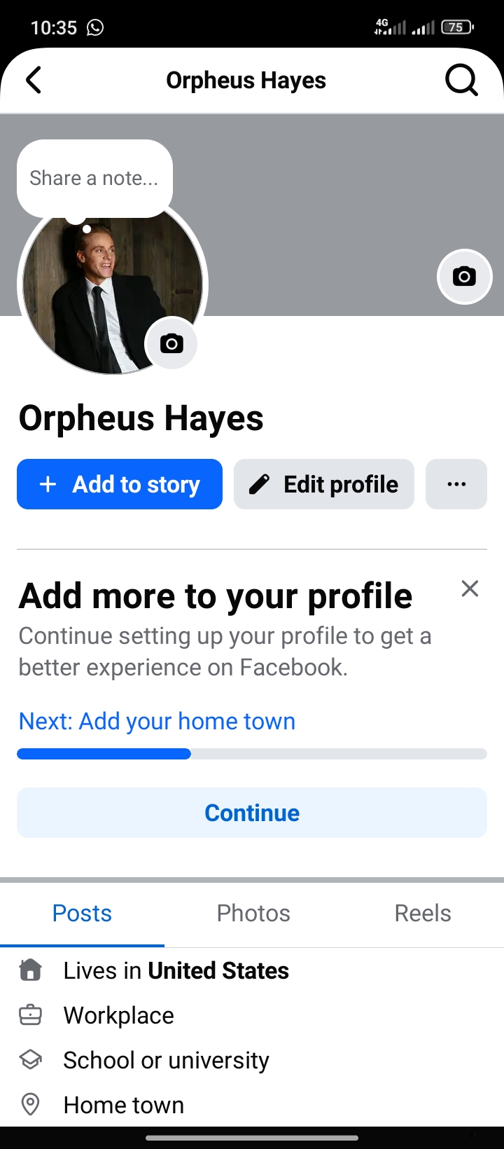 Social Media account screenshot — King Logs 