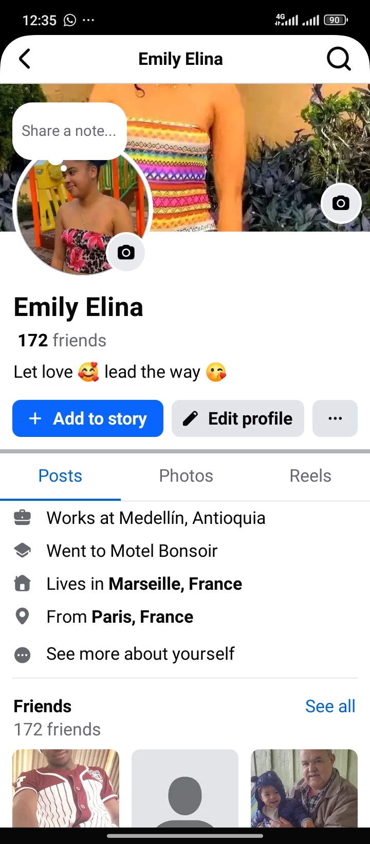 Social Media account screenshot — FRESHLY HACKED FRANCE FACEBOOK 